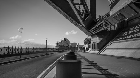 Opera House-Harbour Bridge Long exposure