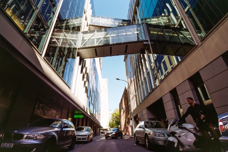 Auckland from ground level