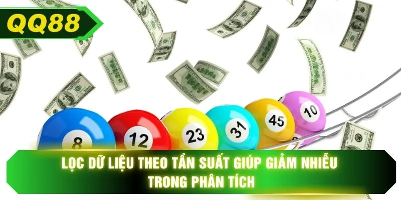 Lọc dữ liệu theo tần suất giúp giảm nhiễu trong phân tích